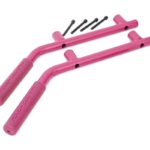 Jeep Rear Solid Steel Grab Handles (07-18 Wrangler JK | Pink)