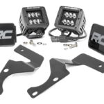 Toyota 2-inch LED Lower Windshield Ditch Kit (14-19 4-Runner | Black-Series w/ Spot Beam)
