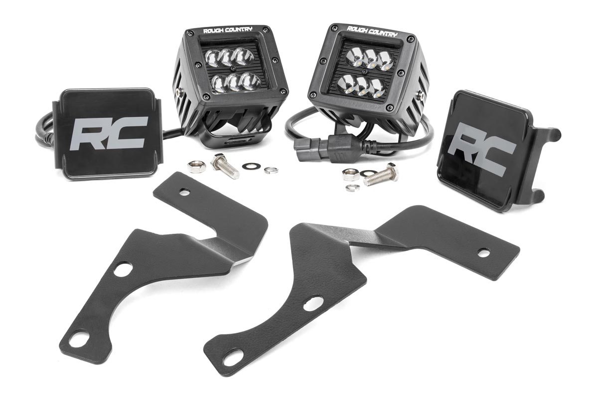 Toyota 2-inch LED Lower Windshield Ditch Kit (14-19 4-Runner | Black-Series w/ Flood Beam) Toyota 2-inch LED Lower Windshield Ditch Kit (14-19 4-Runner | Black-Series w/ Flood Beam)