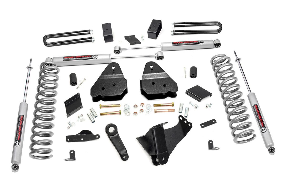 4.5in Ford Suspension Lift Kit (11-14 F-250 4WD | Diesel | No Factory Overload)