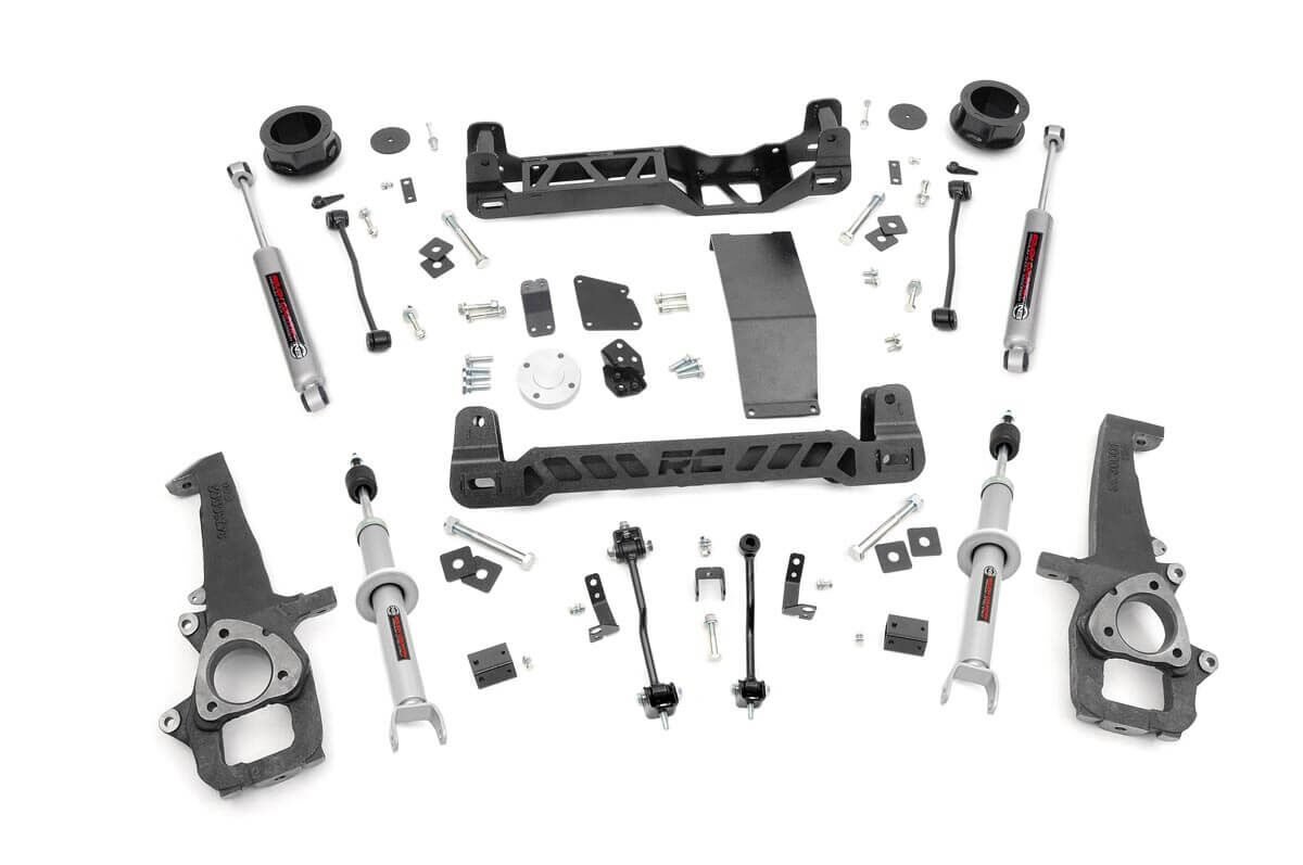 4in Dodge Suspension Lift Kit | N3 Struts & N3 Shocks (12-18 Ram 1500 4WD)