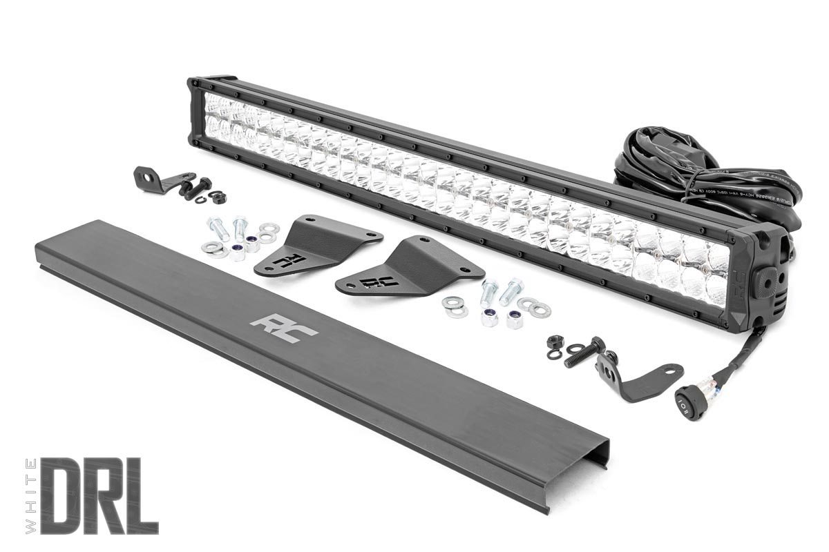 Toyota 30in LED Grille Kit | Chrome Series w/ Cool White DRL (14-19 4-Runner) Toyota 30in LED Grille Kit | Chrome Series w/ Cool White DRL (14-19 4-Runner)