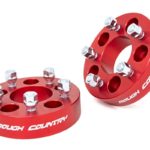 1.5-inch Wheel Spacers (Pair | Red)
