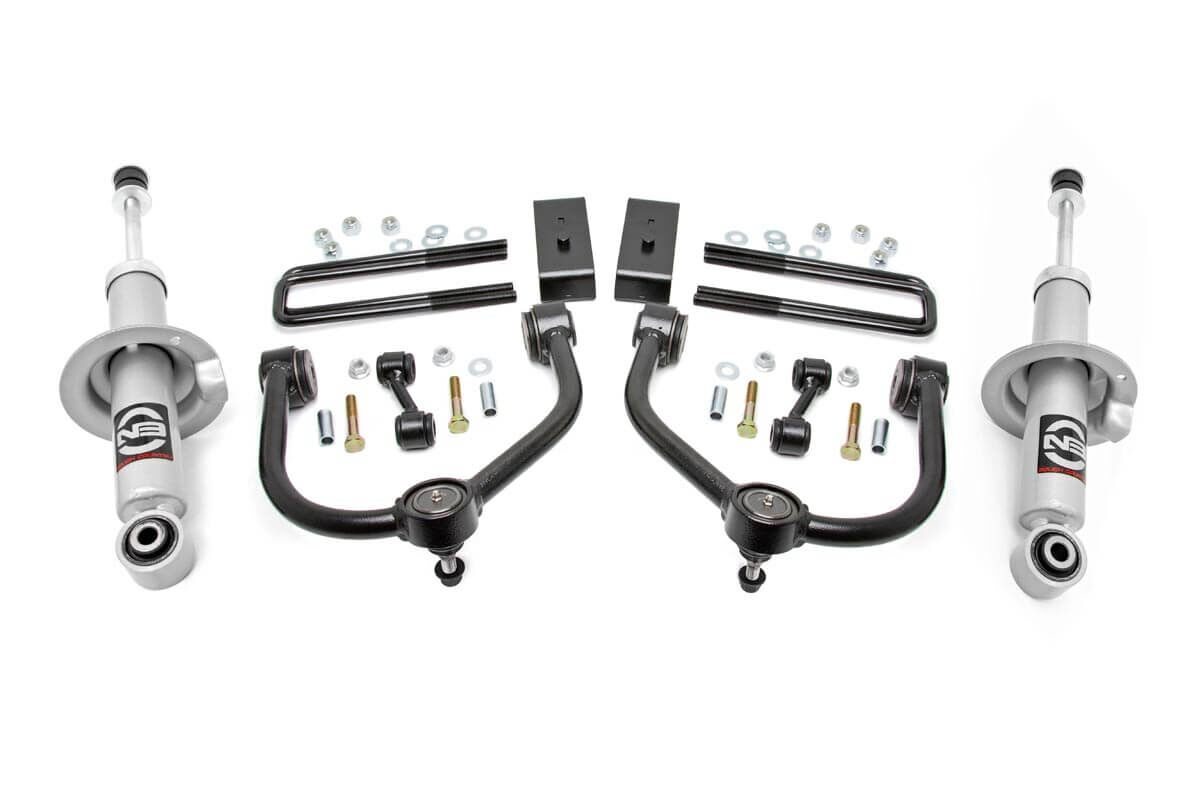 3in Nissan Bolt-On Lift Kit | Lifted Struts (04-15 Titan 2WD/4WD)