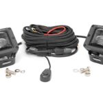 2-inch Square LED SAE Fog Lights – (Pair)