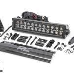 12-inch Cree LED Light Bar – (Dual Row | Black Series w/ Cool White DRL)