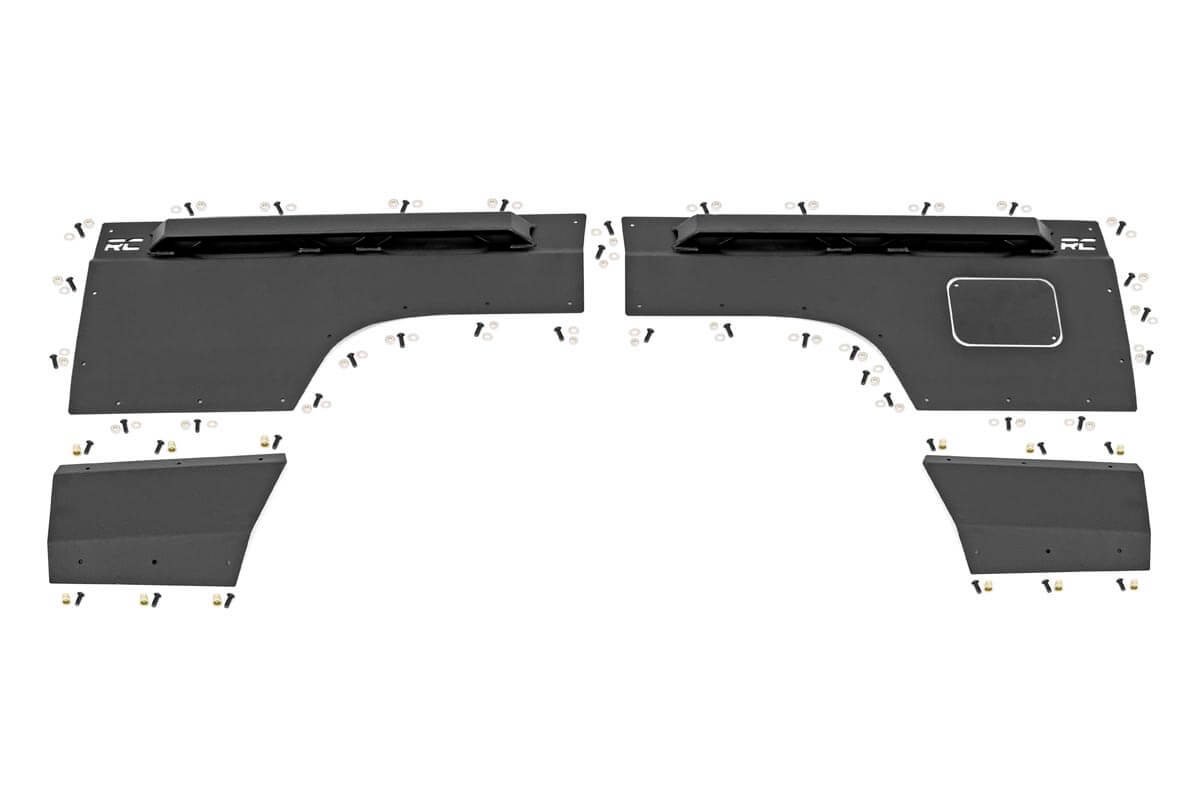 Jeep Rear Upper and Lower Quarter Panel Armor (97-01 Cherokee XJ)