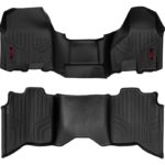 Heavy Duty Floor Mats [Front/Rear] – (2019 Dodge Ram 1500 | Crew Cab | Half Console)