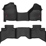 Heavy Duty Floor Mats [Front/Rear] – (12-18 Dodge Ram 1500 | Quad Cab | Half Console)