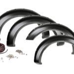 Nissan Pocket Fender Flares | Rivets | Black Metallic (16-19 Titan XD)