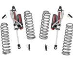 2.5in Jeep Suspension Lift Kit w/ Vertex Adjustable Reservoir Shocks (07-18 Wrangler JK Unlimited | 4-door)